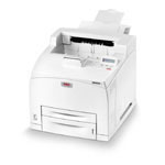 OKI B6500n - Impresora - B/W - laser - Legal, A4 - 1200 ppp x 1200 ppp - hasta 43 ppm - capacidad: 700 hojas - paralelo, serial, USB, 10/100Base-TX (09004455)